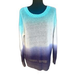 J. Crew Ombre Crewneck Spring Sweater size XS